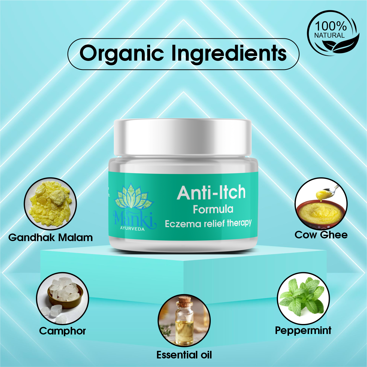 Manki Anti-Itch Formula Eczema Relief Therapy