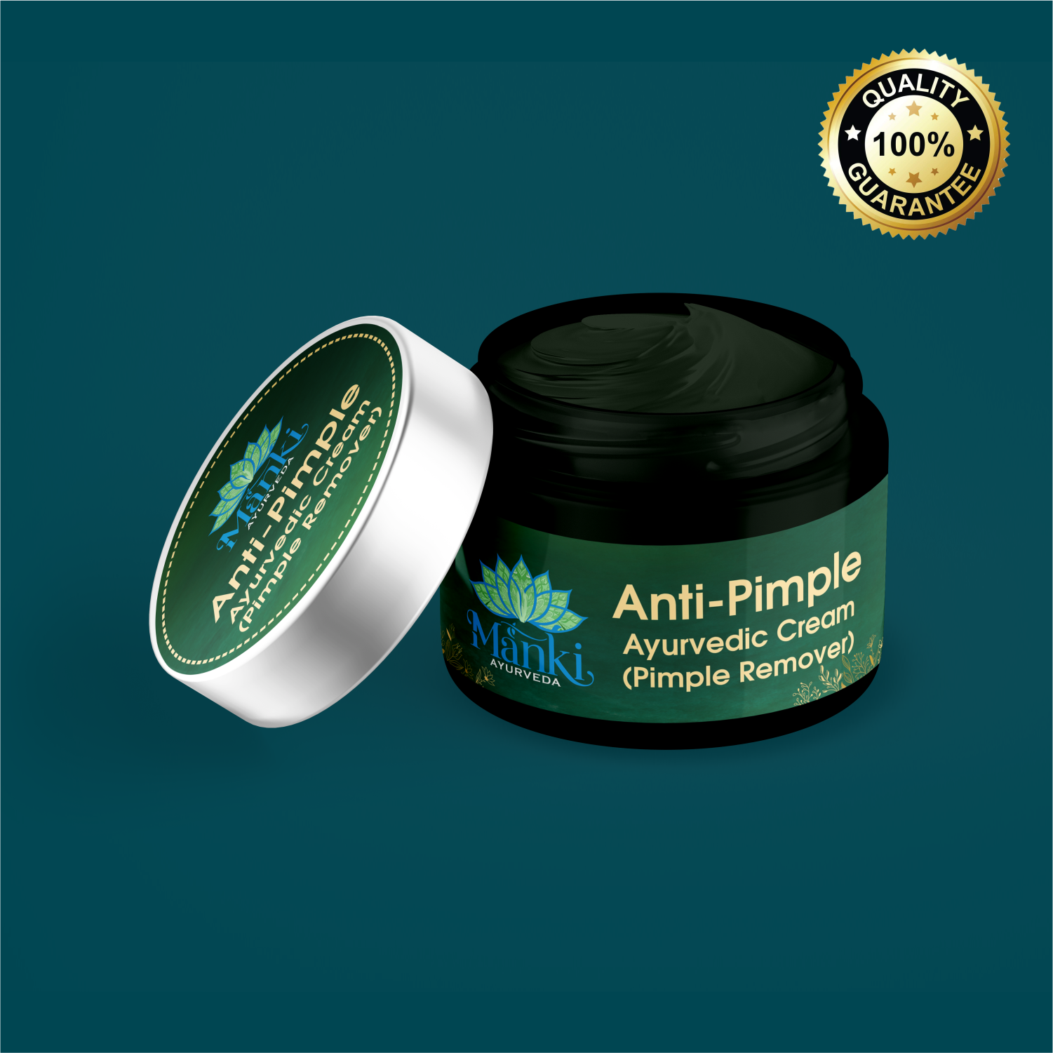 Manki Anti-Pimple Ayurvedic Cream (Pimple Remover)