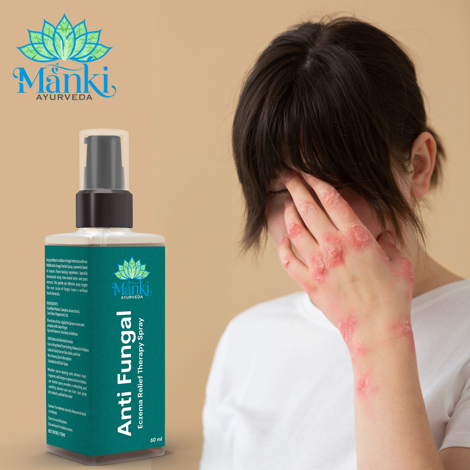 Manki Anti-Fungal Spray