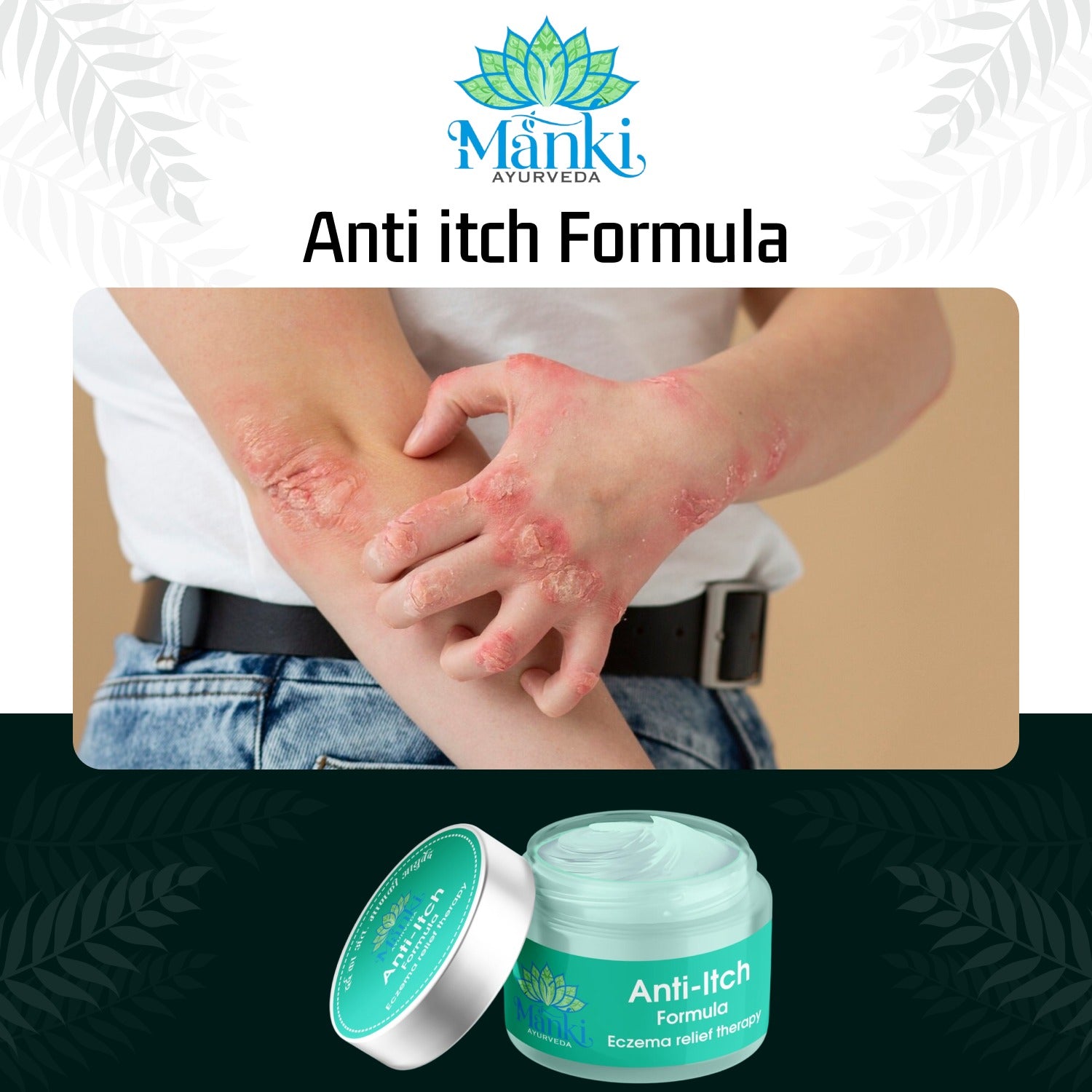 Manki Anti-Itch Formula Eczema Relief Therapy